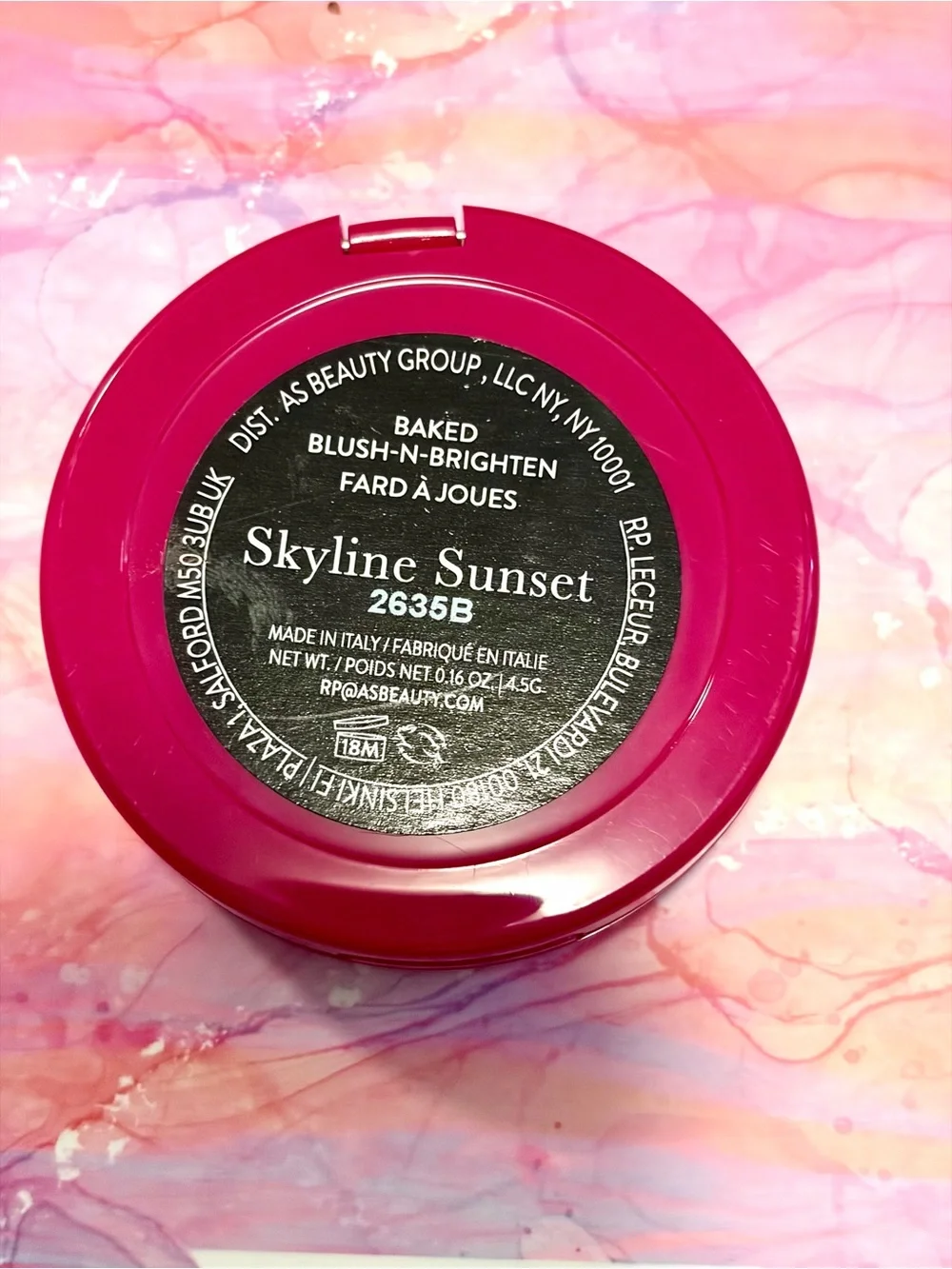 LauraGeller Rose-Pink Baked Blush-New